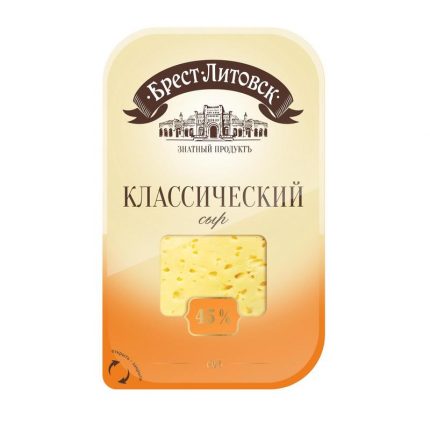 Сыр Классический нарезка 150гр